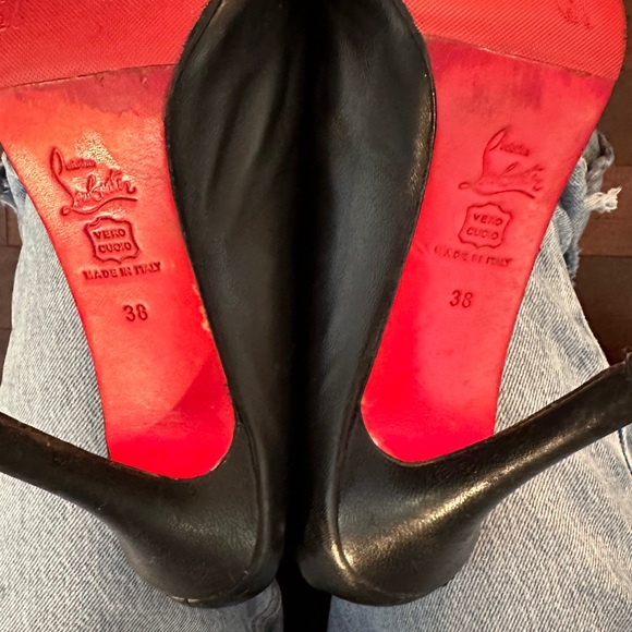 Louboutin, 38, OTK Button Boots, 2009ish. FOUND THE MISSING BUTTON! - Picture 3 of 16
